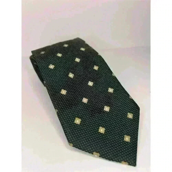 JOS. A. BANK Other - JOS. A. BANK Men's Silk Geometric Designer Tie Black Classic Length